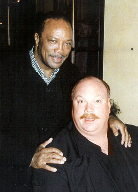 Warren and Quincy Jones